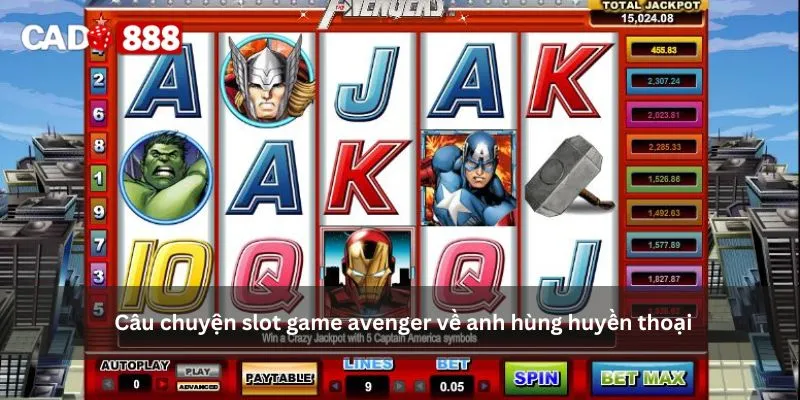 Slot game Avenger Slot game Avenger