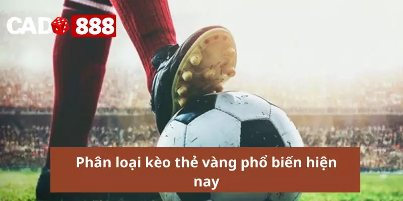 Kèo thẻ vàng Phân loại kèo thẻ vàng phổ biến hiện nay