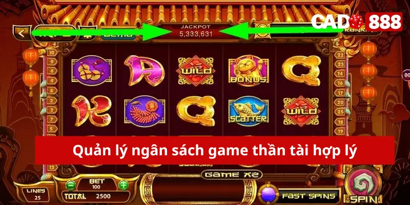 Slot game Thần Tài Quản lý ngân sách game thần tài hợp lý