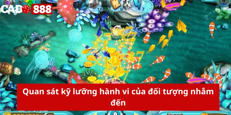 Khuyến mãi bắn cá Quan sát kỹ lưỡng hành vi của đối tượng nhắm đến